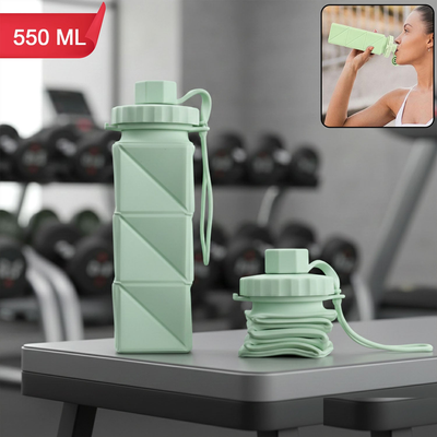 Premium Foldable Collapsible Water Bottle (1 Pc)